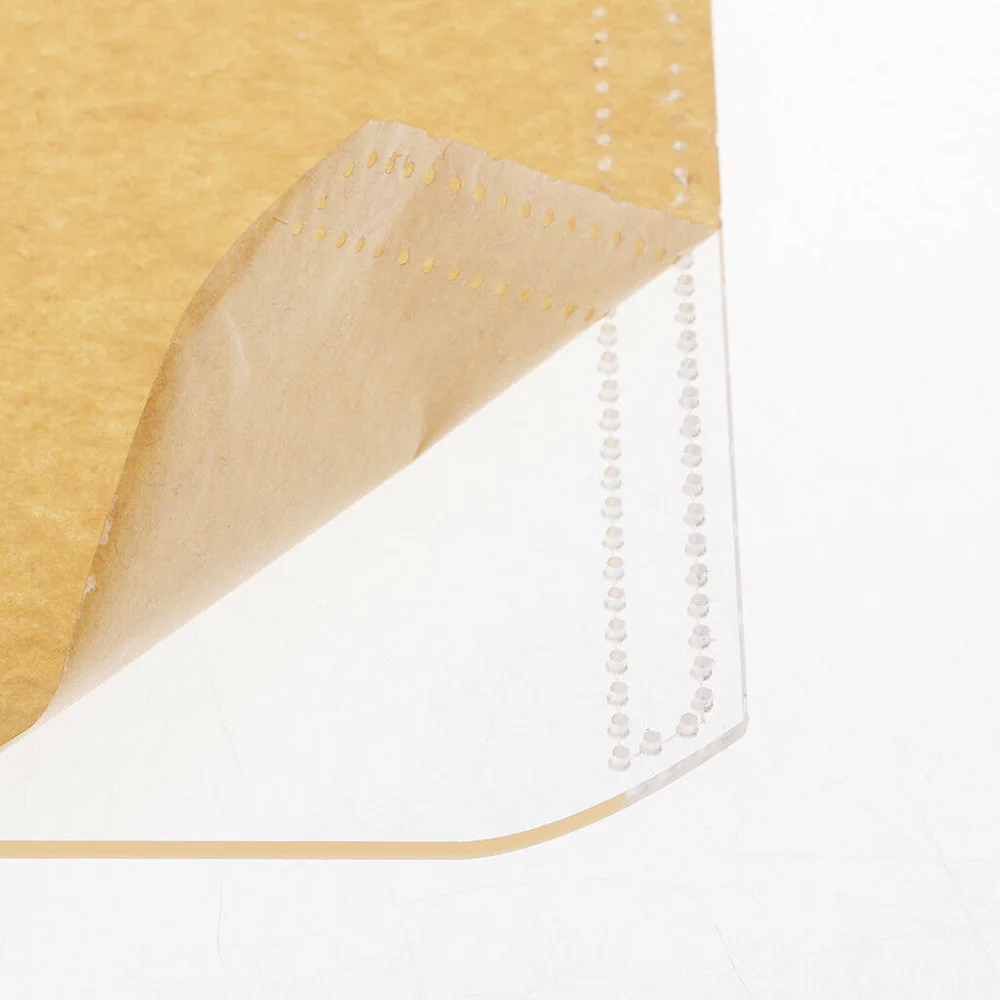 

Pouch Acrylic Template Sewing Stitching Making Transparent Clear Pattern