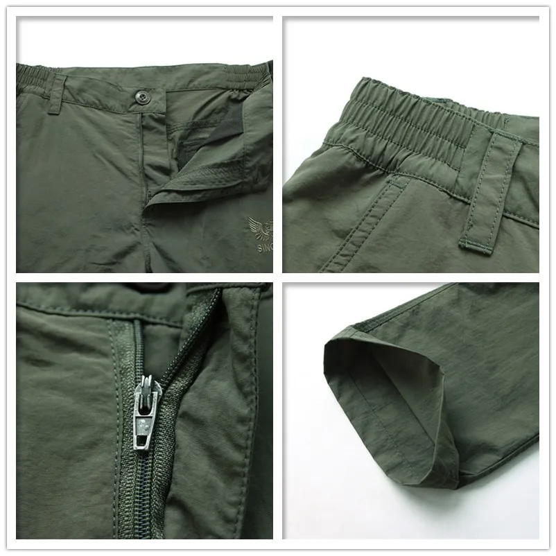 Men's Army Military Cargo Pants Summer Spring Casual Waterproof Breathable Quick Dry Thin Trousers Joggers Tactical Work Pants 6