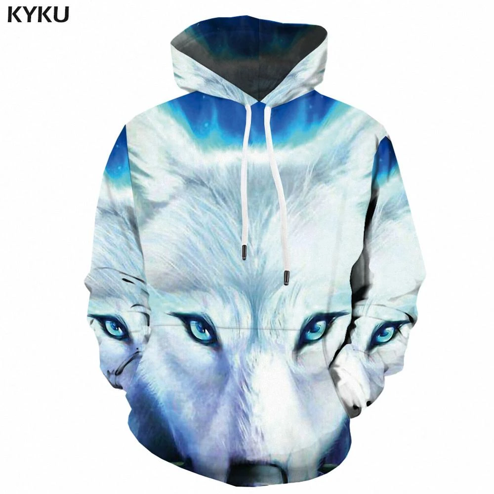 3d printed wolf hoodie