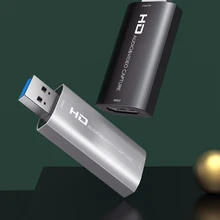 CABLETIME 4K захват видео HDMI карта захвата USB 3,0 2,0 60FPS для переключения камеры прямой трансляции запись PS4 DVD рекордер C371