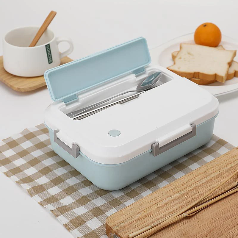 QL микроволновый нагрев Ланч-бокс креативный телефон стенд Bento box обеденный контейнер для еды, судок для детей для школы и пикника офисных работников
