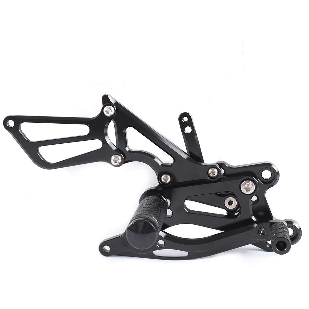 Для HONDA CBR 600 CBR600 RR CBR600RR 2007 2008 CNC алюминиевый мотоцикл регулируемый задний набор подножки педали подставка для ног
