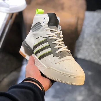 

Star bags PP New running shoes men's breathable casual shoes German original skull fashion logo first layer leather comfortable