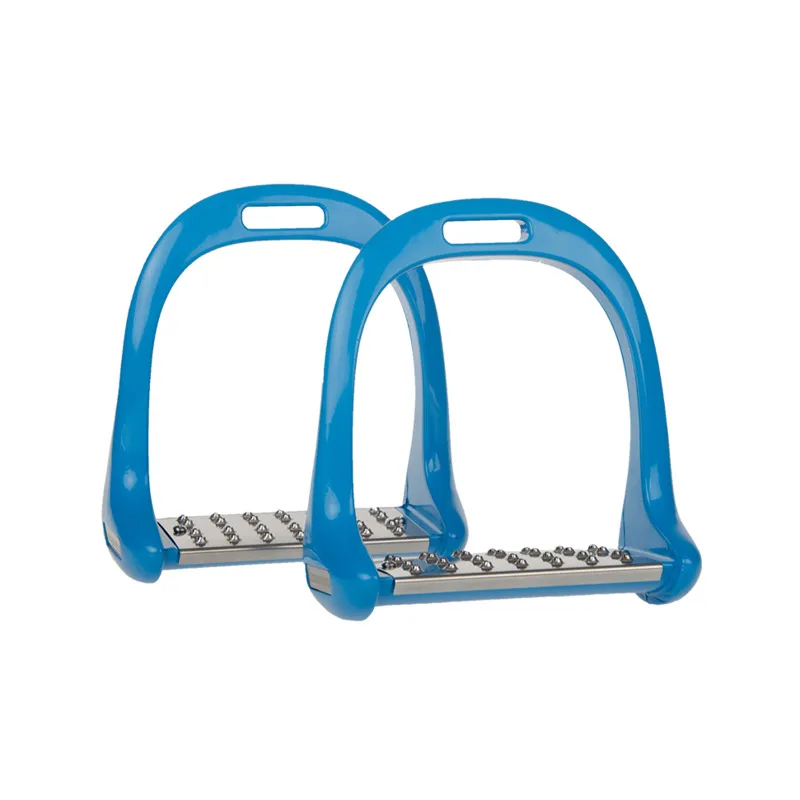 Stirrups 1 Pair Horse Riding Equipment Stainless Steel Alloy Aluminum Thickening Non-slip Equestrian For Horse Saddle Pedal