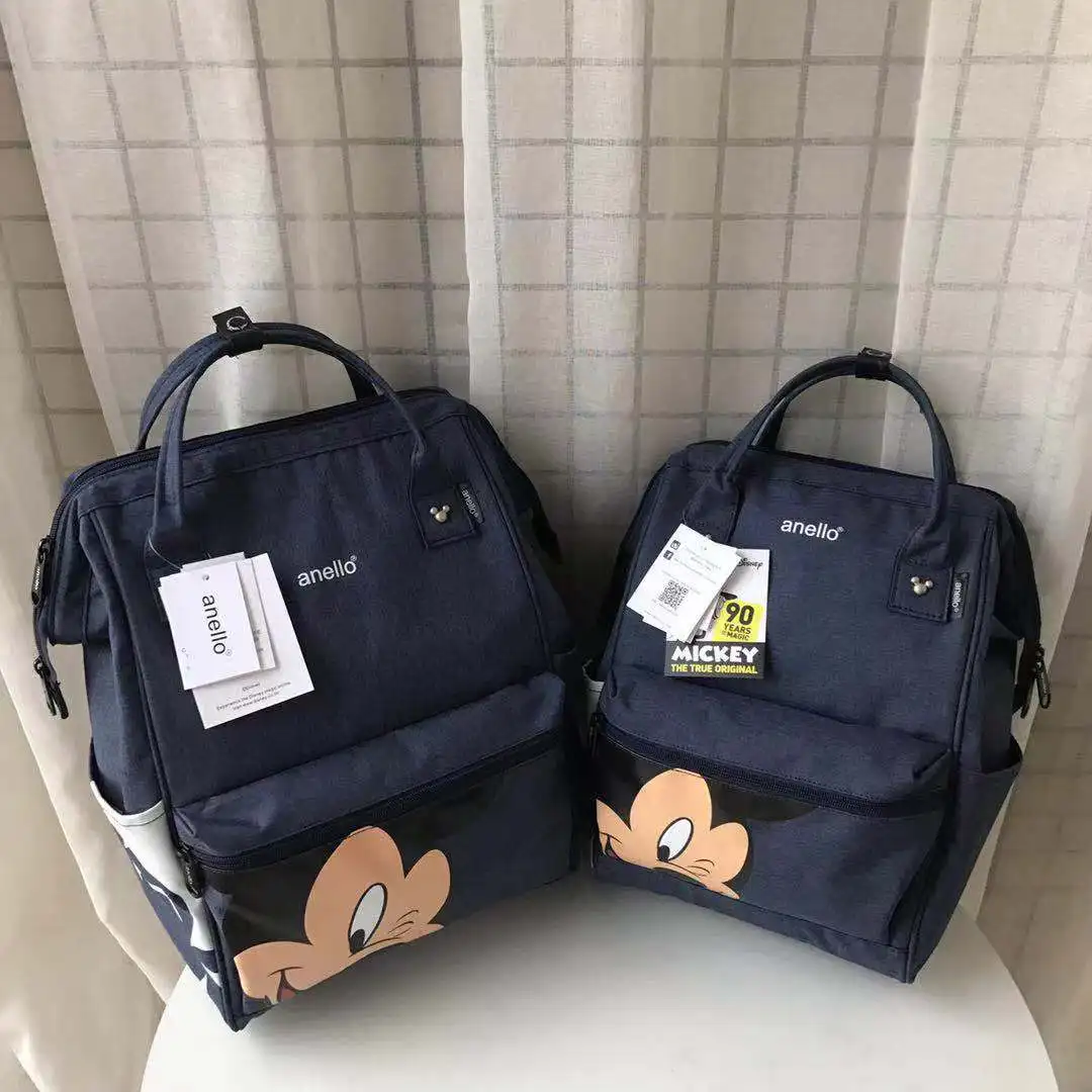 1pcs E Disney Mickey mouse back pack многофункциональная Большая вместительная сумка для подгузников Водонепроницаемая мужская женская сумка через плечо дорожная сумка - Цвет: 1pcs E