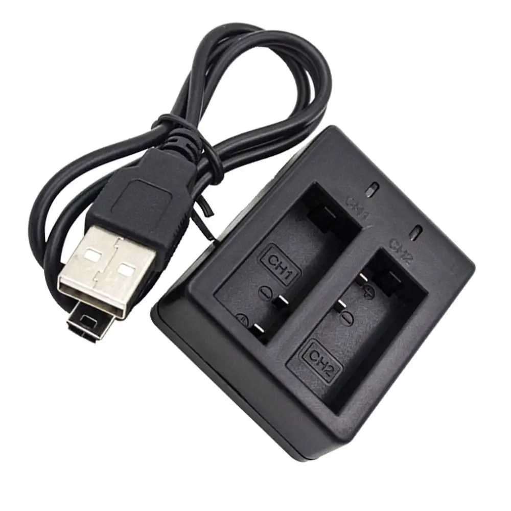 

Sj4000 Series Sj5000 Fast Dual Charger F65F68Rh97000 Dual Battery Holder Charger 2 Channel Charger High Energy Density