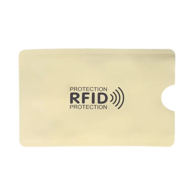 RFID Блокировка рукав Кредитная карта протектор банк визитница чехол R3MA