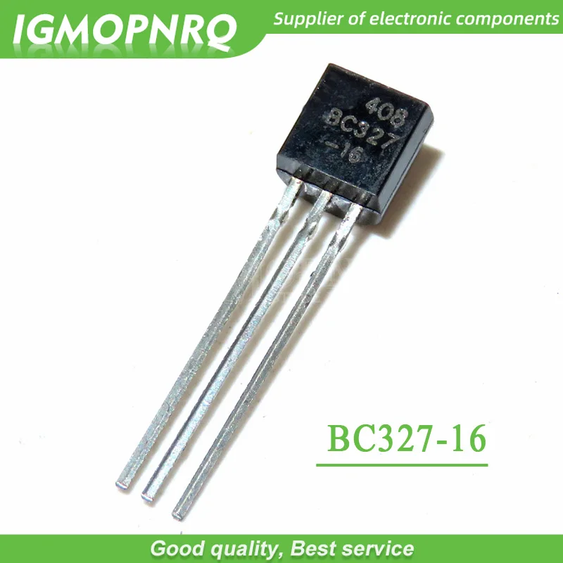 100 шт. BC327-16 BC327 BC32716 TO-92 PNP-45 V-800mA HFE/250 биполярные транзисторы-BJT Новый оригинал |