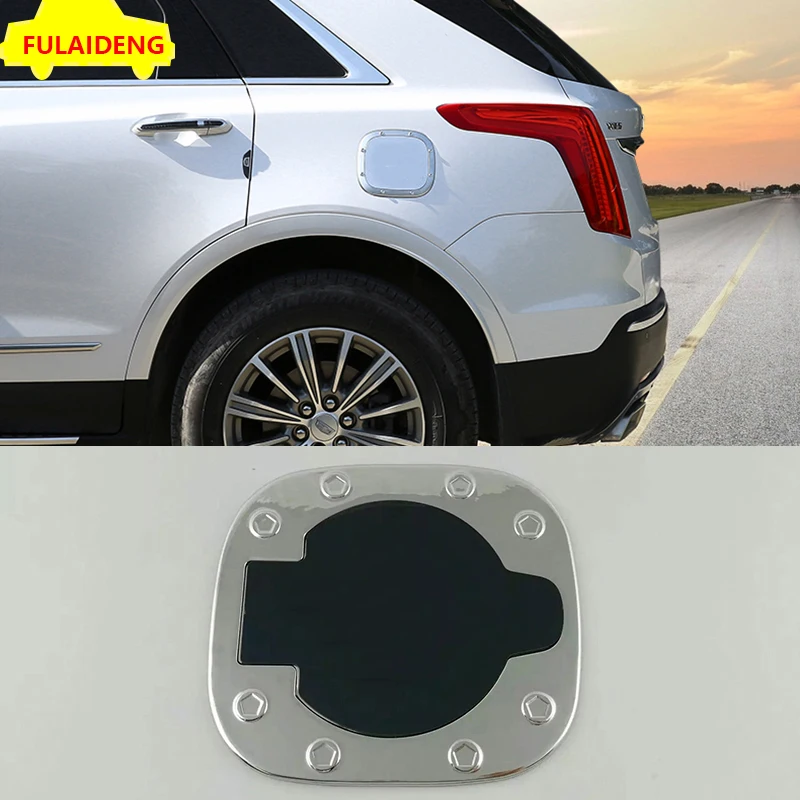 Для Cadillac XT5- ABS хром автомобильный масляный топливный бак облицовочная крышка аксессуары для стайлинга автомобилей
