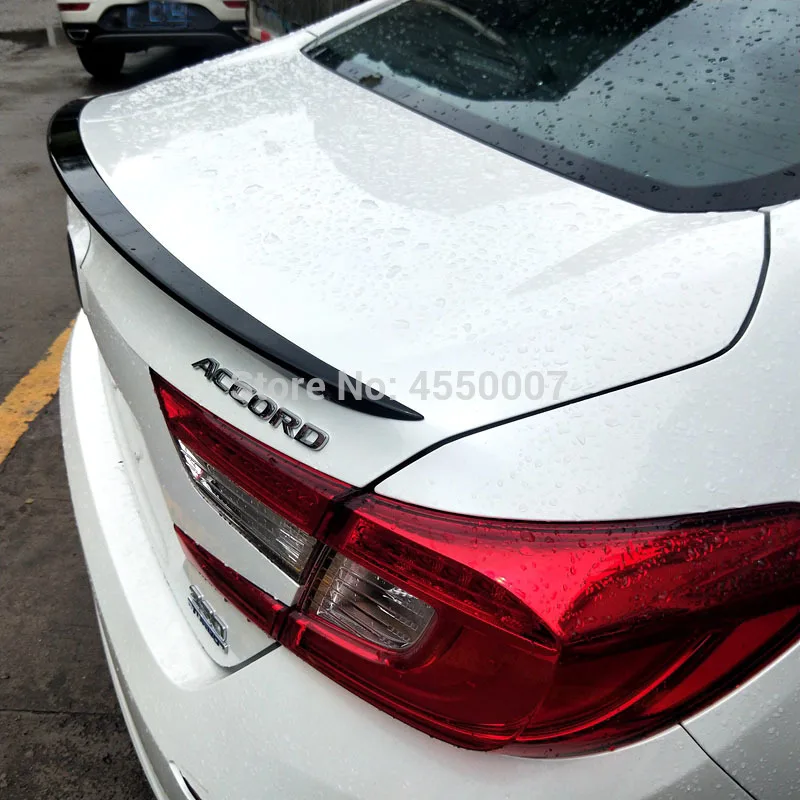 Дизайн обтекаемые спортивные Спойлеры для honda accord Высокое качество ABS Материал задний спойлер багажника