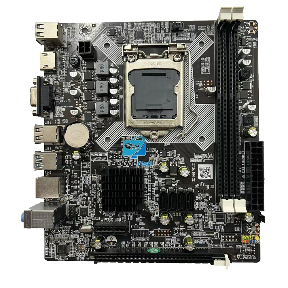 NEW 1000M LGA 1150 H81 Motherboard for Intel Core i7 i5 i3 Pentium / Celeron 3rd 4th LGA1150 DDR3 M-ATX USB 3.0 HDMI In Stock | Компьютеры