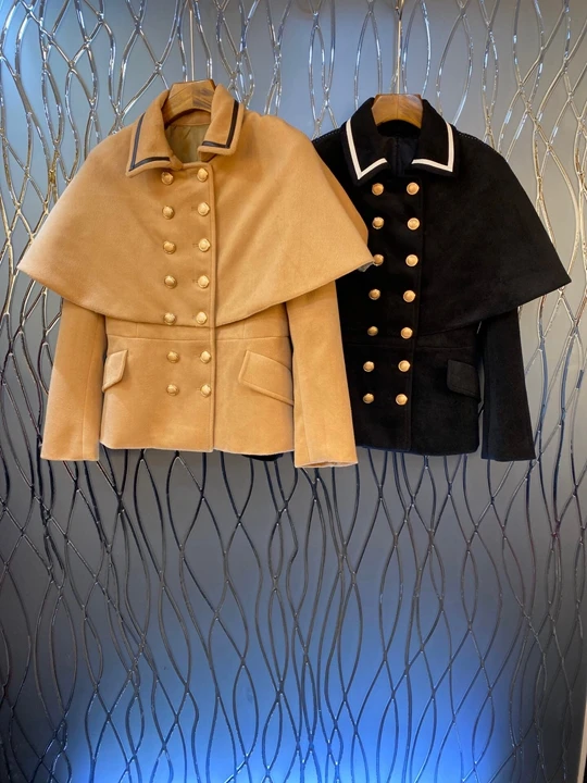 aw1 женский лацкан с асимметричным подолом с оборками двубортный длинный рукав универсальный топ 1024