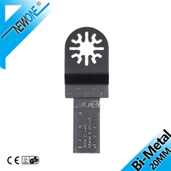 

NEWONE Bi-Metal 20mm Oscillating Tool Saw Blade Electric Power Renovator Saw Blades Multi Tool Trimmer Saw DIY Home Accessories