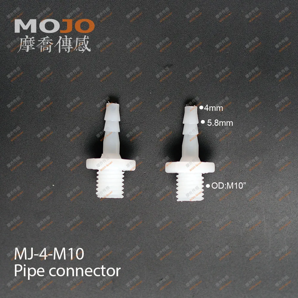 

2019 Free shipping!!MJ-4-M10 straight nozzle connector (100PCS/LOTS)