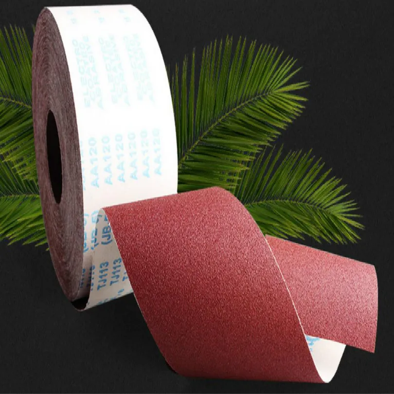 60-600 сетка шириной 115 мм Наждачная ткань с покрытием brasive ткань sandcloth рулон наждачной бумаги 50 м/рулон - Цвет: 80mesh