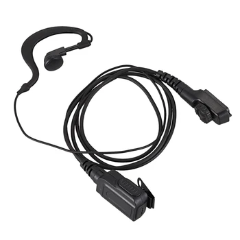 

Hot 3C-G Shape Earpiece Headset With Big Ptt For Hytera Radio Pd580 Pd700 Pd780 Pt580H