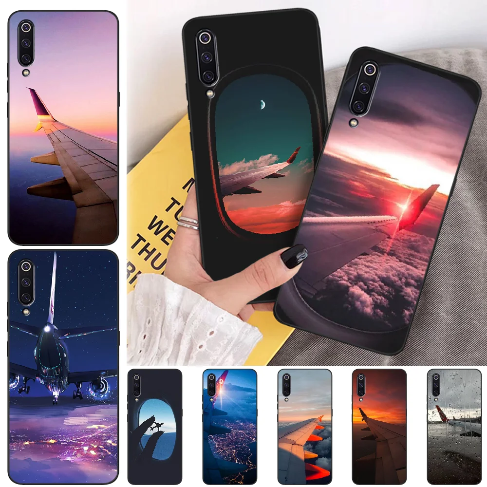 Мягкий силиконовый чехол ByLoving Wing sky для телефона Xiaomi mi 6 6plus a2 8 8se a2lite 8lite 9 9se mix2 |
