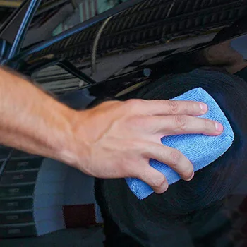 

Microfiber Polishing Waxing Sponge Oblong Auto Wax Applicator Waxing Block