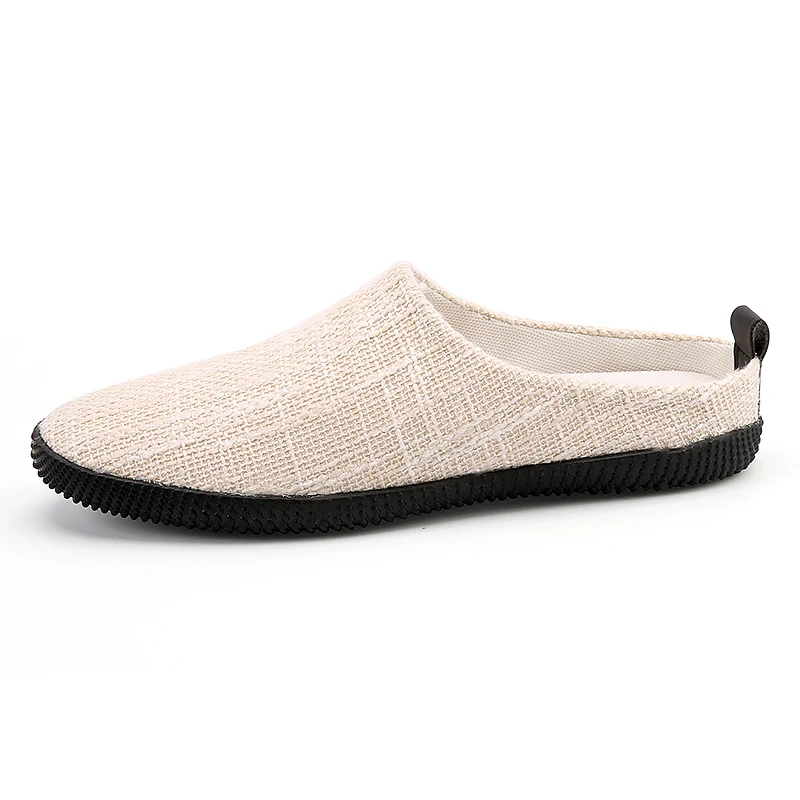 

2020 Men Shoes Casual Men Mesh Half Slipper For Men Slip On Breathable Driving Shoes Comfortable Fashion Tide Non-slip Shoes Men