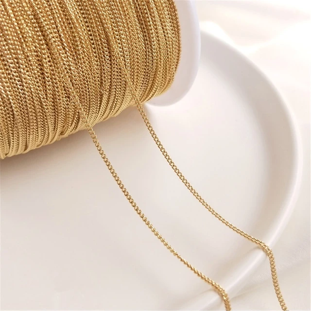 Gold Filled Chain Jewelry Making  14k Gold Chain Jewelry Making