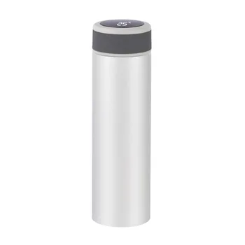 

480ml Smart Temperature Display Stainless Steel Thermos Vacuum Flask Mug Coffee Travel Sport Portable Water Bottle Thermos Cup