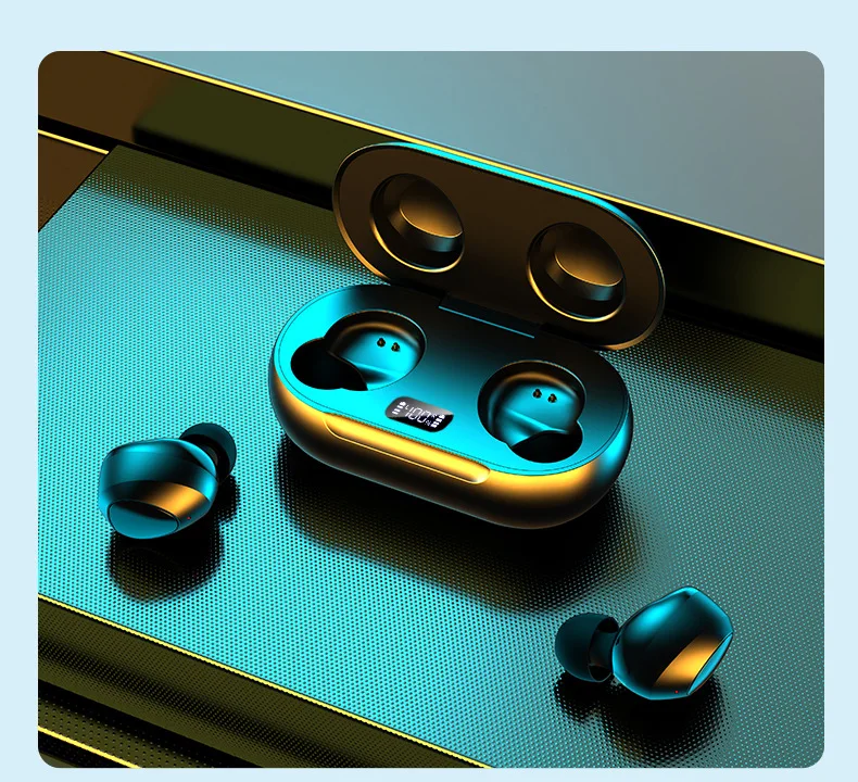 TWS Bluetooth Wireless 5 0 headphone Mini HiFi In Ear Earphones Earbuds for iOS Android Phone accessories 