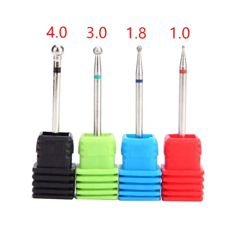 

Ball Diamond Nail Cuticle Clean Drill Bit Rotary Burr Manicure Cutters Drill