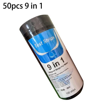 

9 In 1 Water Test Strips Kit Home Drinking Water & Pool Quality Test Water Test Strips Garden Supplies Accessories