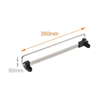 

1 Pc New Wardrobe Pull Out Clothes Hanger Rail Extending Rack Storage Holder