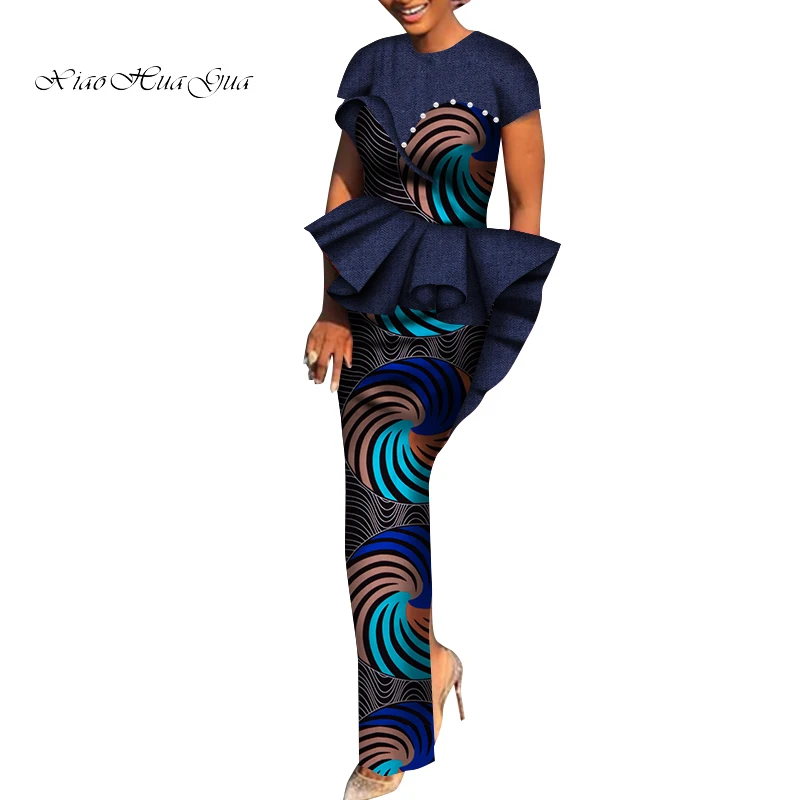 vestido robe africaine africano vestido wy6612