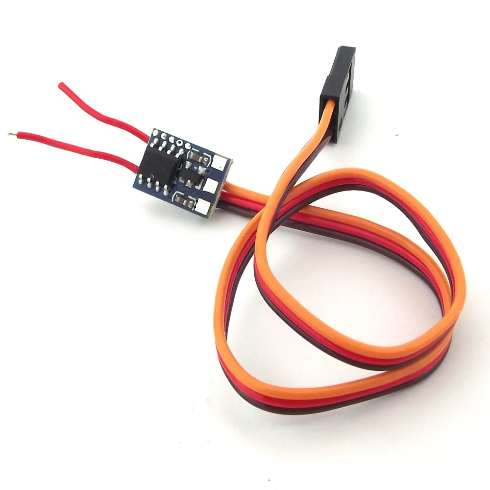 

micro 1A RC ESC DIY 5V DC Brushed Motor Speed Controller Motor reducer micro motor drive module two wire brush controller ESC