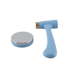XUQIAN High Quality 23cm with Steel Metal Bench Block and Hammer for Jewelry Stamping Tool Mirror Polishing L0103