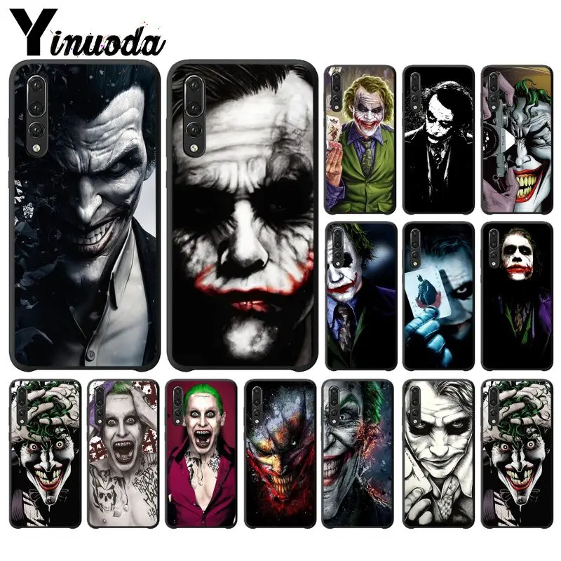 

Yinuoda Batman Dark Knight Joker Karta Pattern Soft Phone Cell Phone Case for Huawei P9 P 10 Plus P30 P30 Pro Honor 9 10 Cover