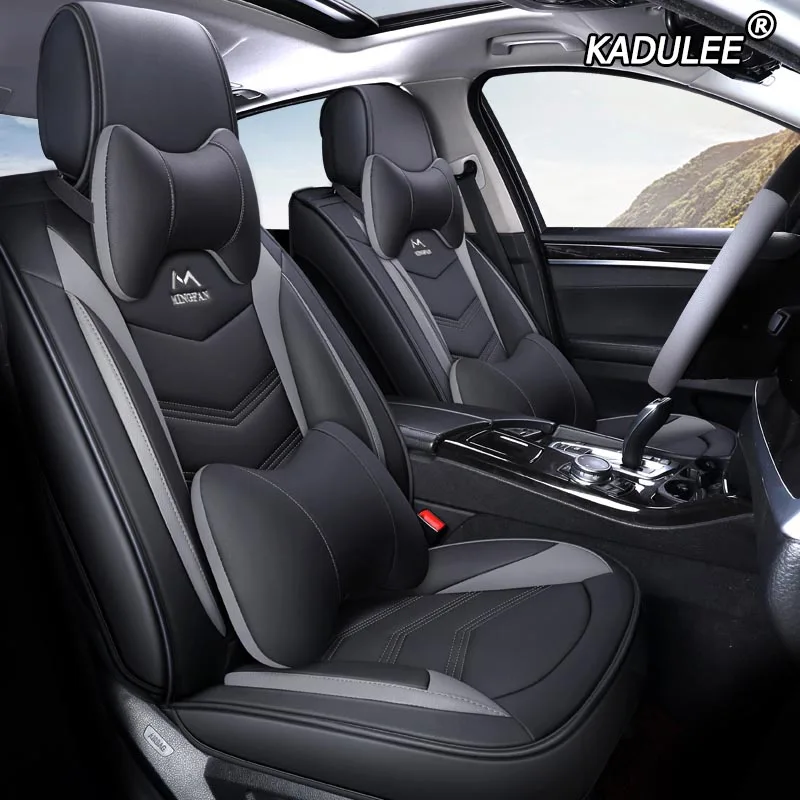 Кожаные Автомобильные Чехлы KADULEE чехлы для сидений ssangyong actyon korando kyron rexton