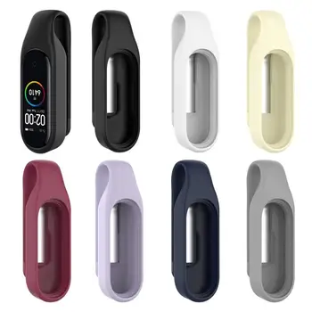 

Replacement Metal Clip Type Band Strap For Xiaomi Mi Band 3 4 Smart Watch Bracelet Portable Waterproof Protective Cover Case