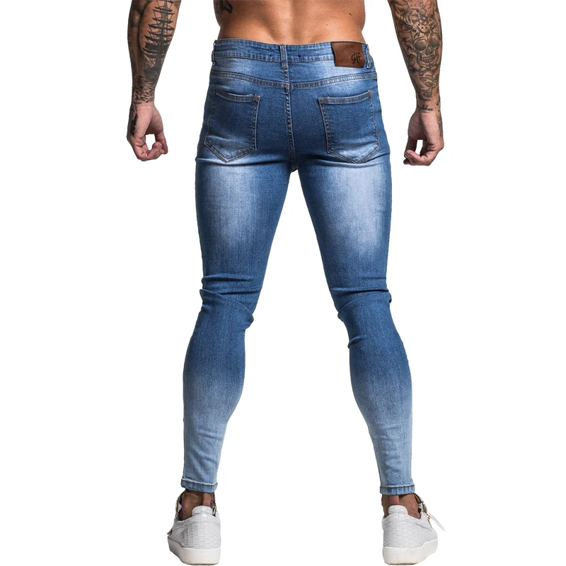 Vogue Skinny Jeans Men Slim Fit Ripped 