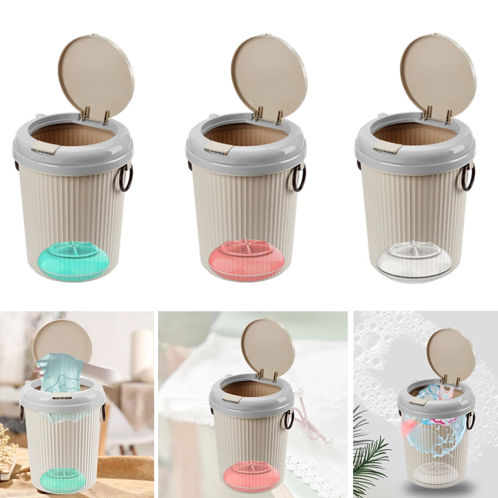Mini Compact Washing Machine Washer 18W USB for Travel Camping RV Dormitory