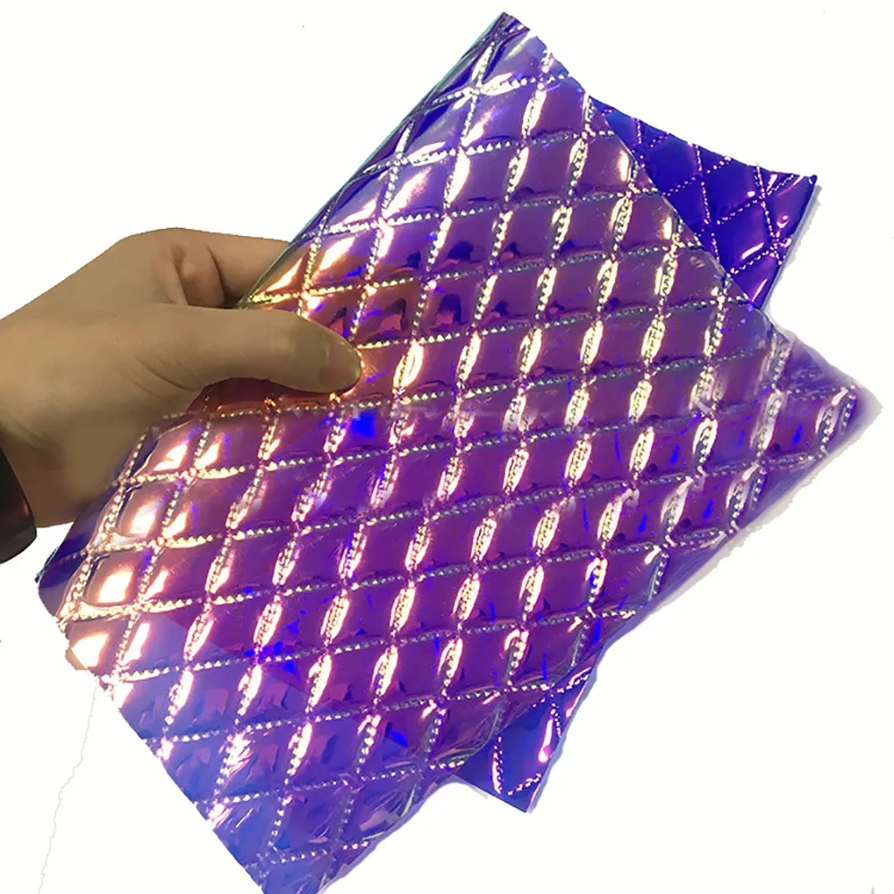 Lychee Life 29x21 см тиснение искусственная кожа A4 разноцветные ПВХ ткань DIY Ручная работа швейные принадлежности для одежды украшения - Цвет: 8