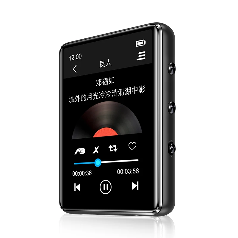 New Arrivals Bluetooth 5.0 metal MP3 player full touch screen