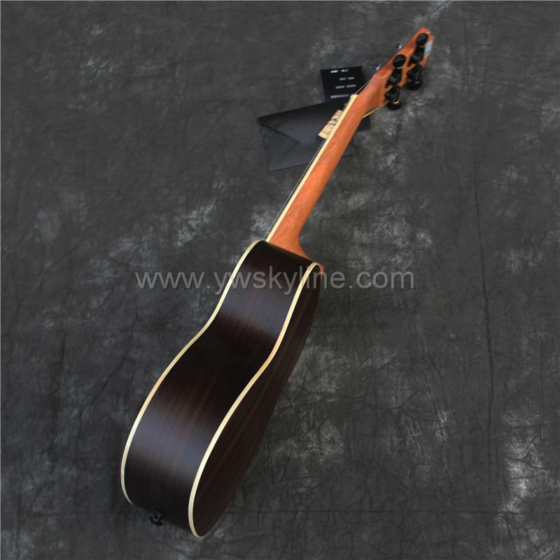 PN-DB006 solid top UKU BOY concert ukuleles, твердая деревянная Гавайская гитара