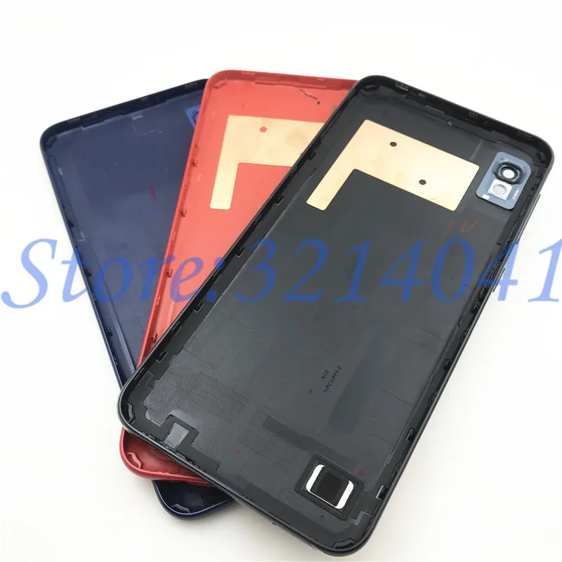 10 шт. для samsung Galaxy A10 A105 A105F Задняя крышка батареи для samsung A10 крышка батареи корпус двери задний Чехол+ боковые кнопки