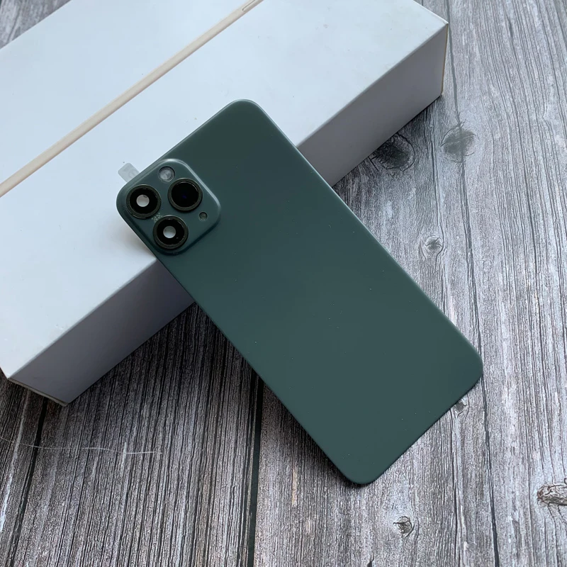 Dark Green Тонкая защитная пленка из ПВХ для iPhone X XS Max Замена на iPhone 11 11 Pro Max задняя пленка Чехол Мягкий защитный чехол из ПВХ - Цвет: Dark Green