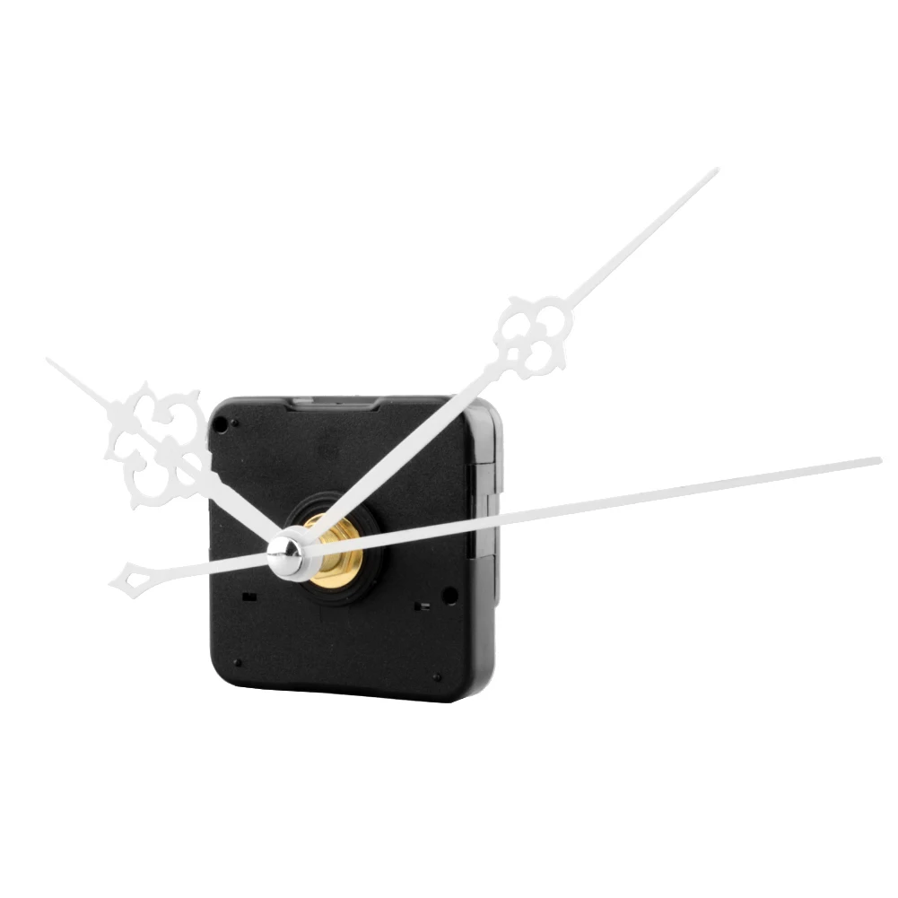 Clock Repair Parts Wall Watch DIY Silent 13.0mm 1 Set White Quartz TV Background Home Decor Movement Movement Wall Clock