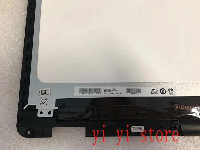 Для Asus VivoBook Flip 15 TP510 TP510U TP510UA B156HAN02.11920x1080 ЖК-экран панель сенсорного стекла в сборе
