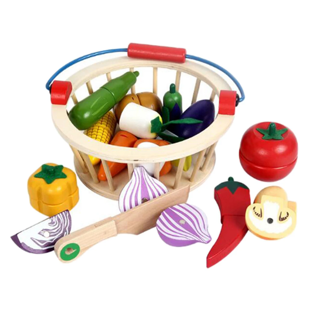Play Food Toys, Pretend Play Kitchen Set Cutting Cake Play Kitchen Sets, Toddlers Pretend Food Playset Toy Set