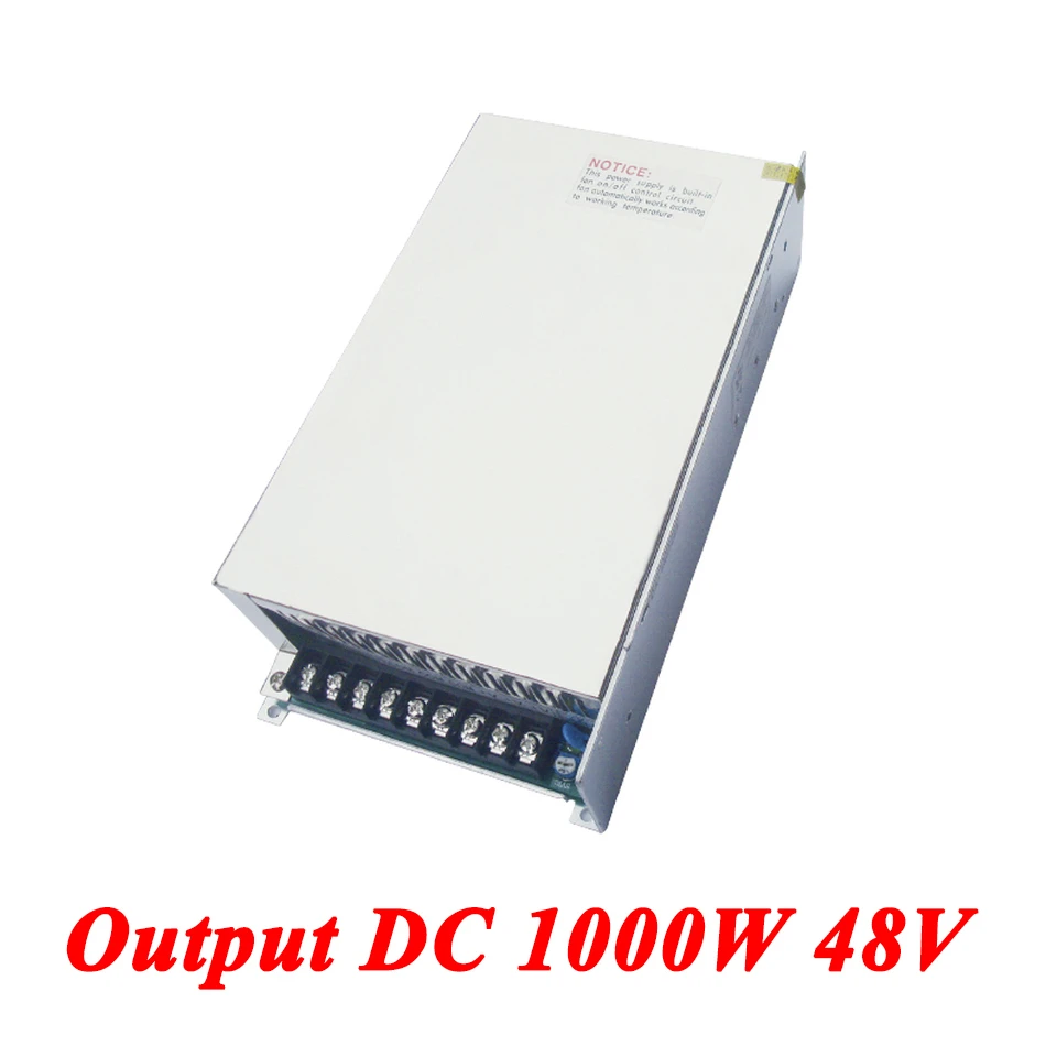 S-1000-48 Switching Power Supply 1000w 48v 21a,single Output Ac Dc 