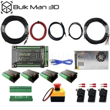 NVUM 4Axis Mach3 USB motion card электронный комплект для WorkBee фрезерный станок