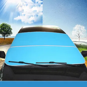 

Car Windshield Snow Cover Glass Sunshade Multi-Function Protective Cover Car Sun Block Anti-snow Frost Foldable Sunshade