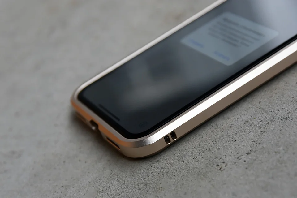 DEVILCASE для iPhone XS Max 6,5 дюймов тип один алюминиевый бампер рамка чехлы