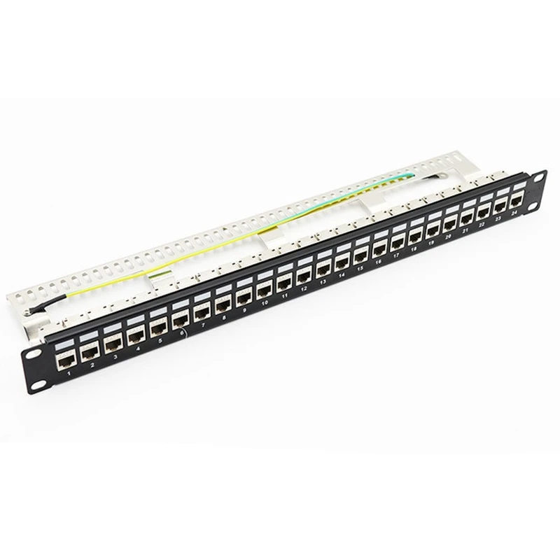 Патч панель 24 порта cat 6. Ftp патч панель.